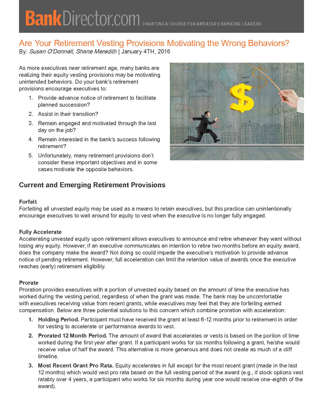 are your retirement vesting provisions motivating the wrong how vesting works